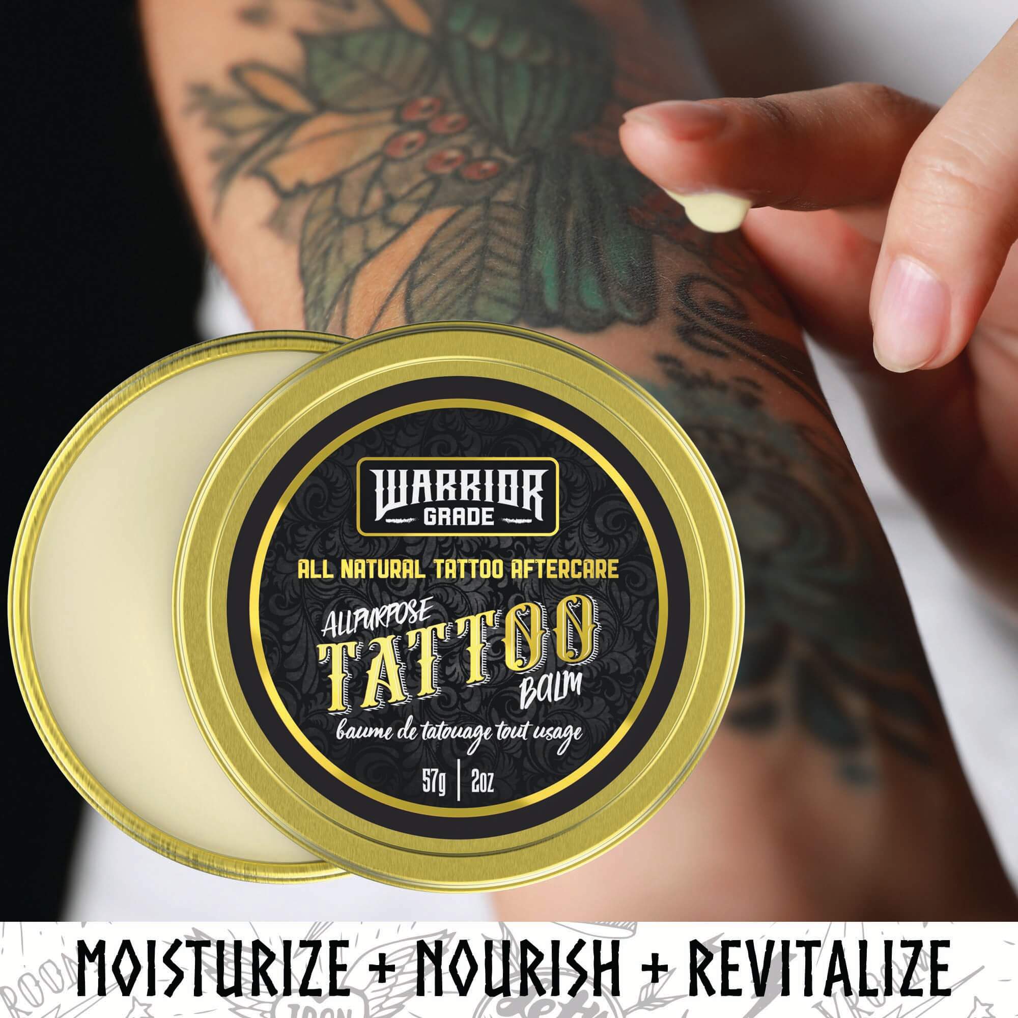 Vegan Aftercare - Balm Tattoo Aftercare - Tattoo & Piercing Aftercare -  Worldwide Tattoo Supply