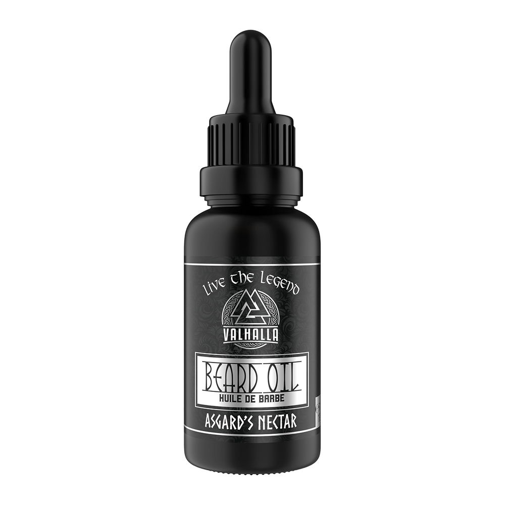 Asgard's Nectar Beard Oil by Valhalla Legend - Warrior Grade Beard Care made in Canada