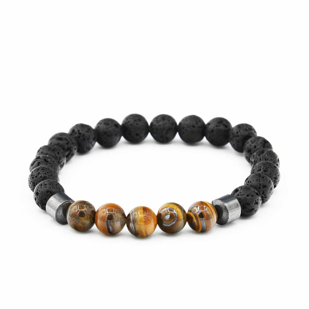 Buy WIGERLON Adjustable Natural Lava Rock Stone Beads Essential Oil Anxiety  Diffuser Bracelet 10 Chakras Bracelet for Men and Women Color Howlite at  Amazonin