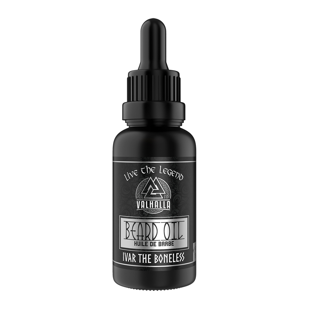 Ivar the Boneless Beard Oil by Valhalla Legend - Warrior Grade Beard Care made in Canada