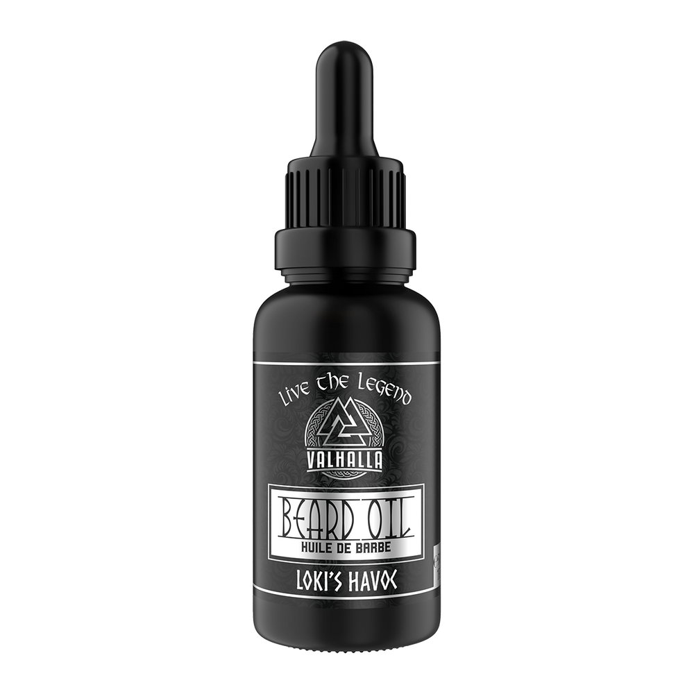 Loki's Havoc Beard Oil - Viking Beard Care - Valhalla Legend